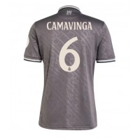 Camiseta Real Madrid Eduardo Camavinga #6 Tercera Equipación Replica 2024-25 mangas cortas